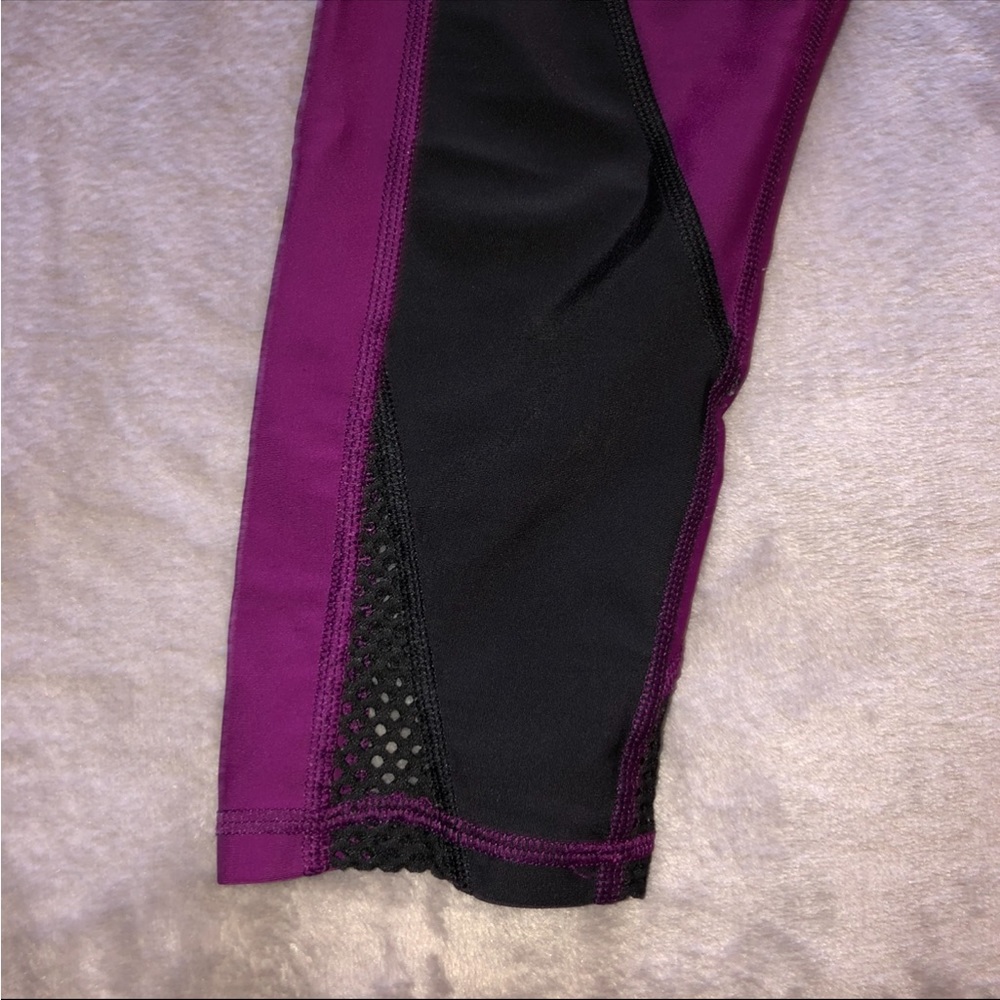 PUMA purple cropped leggings - Picture 2 of 6